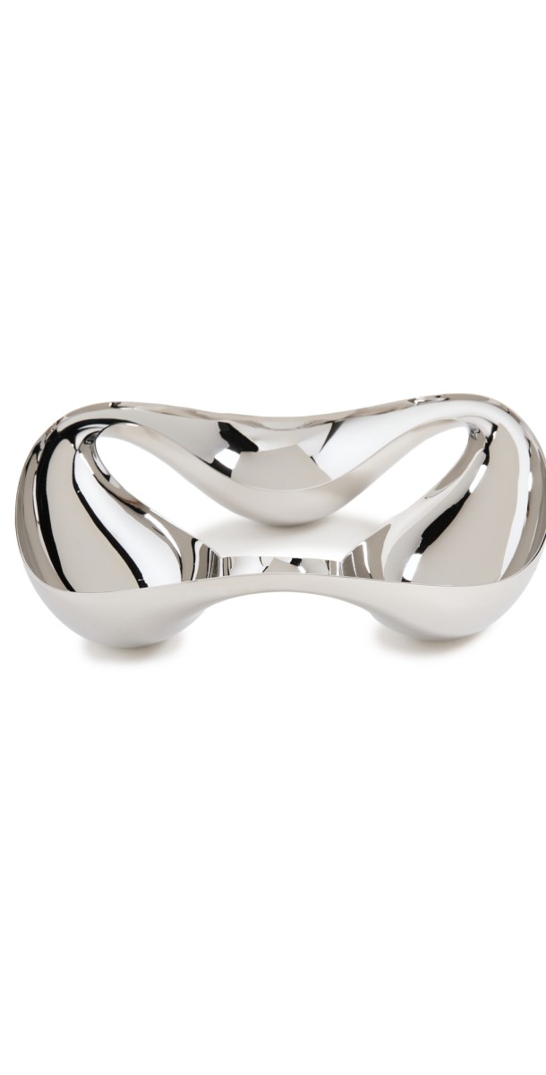 Georg Jensen Cobra Triple Snack Bowl Silver