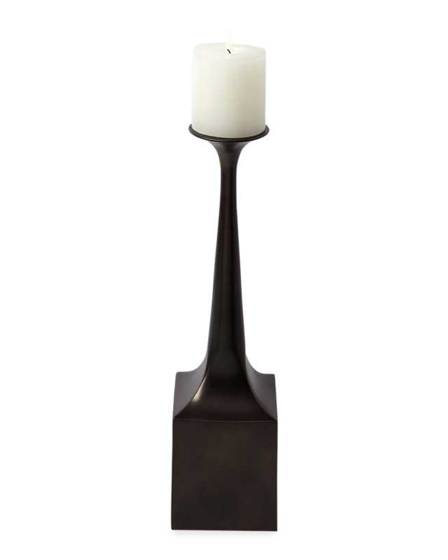 Giac Small Bronze Candlestick Holder