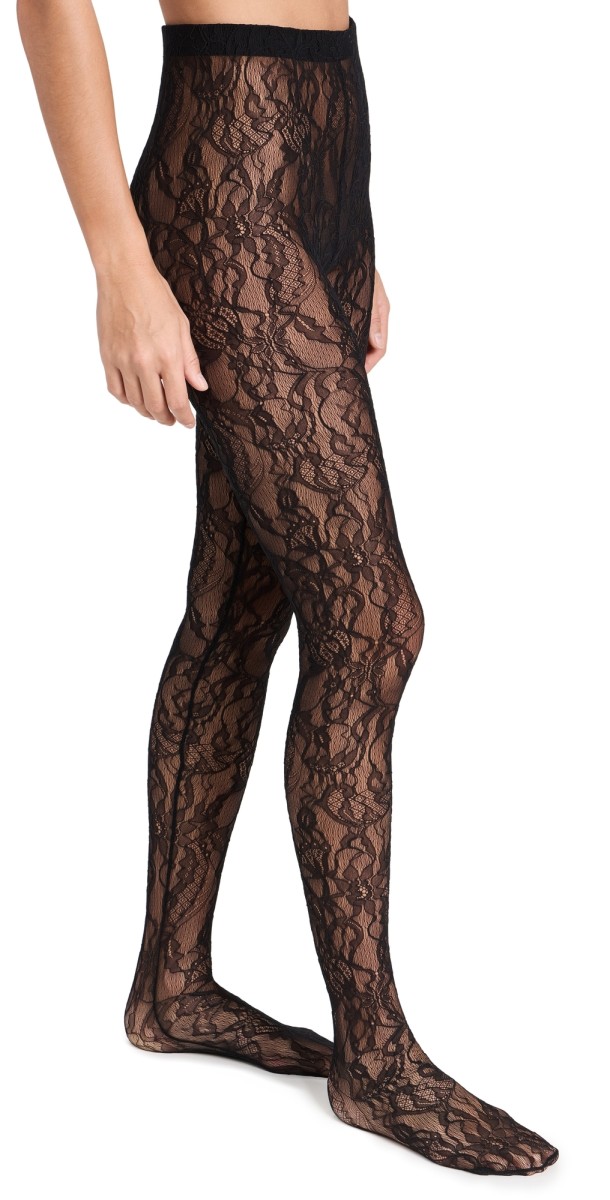 WARDROBE. NYC Lace Tight Black