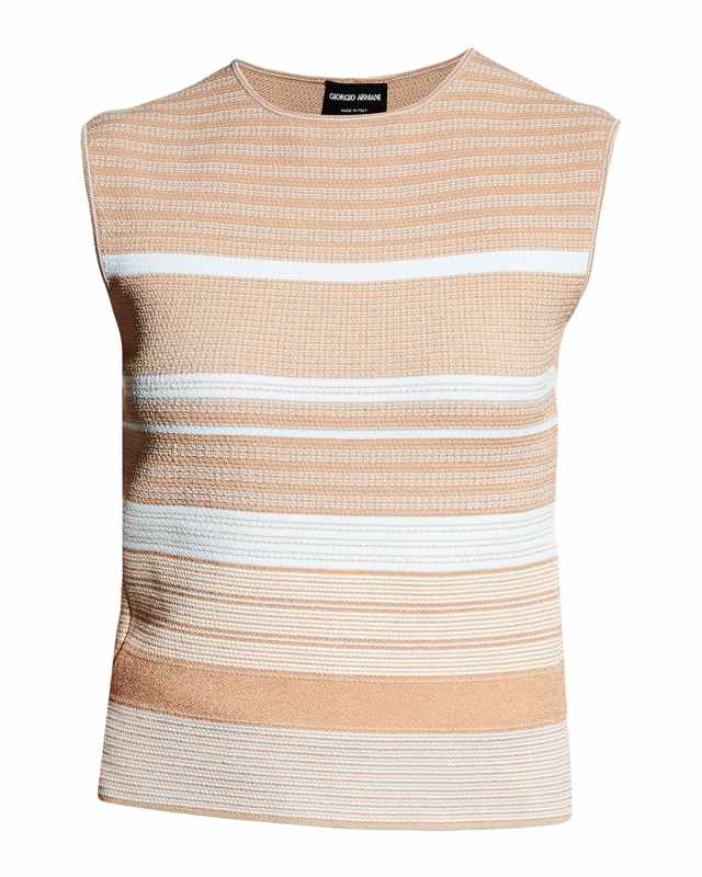 Striped Knit Top