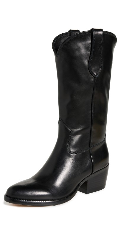 rag & bone Rb Cowboy Boots Black
