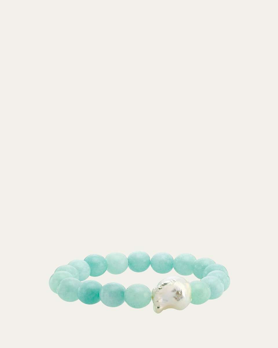 Venus Bracelet with Medium Baroque Pear