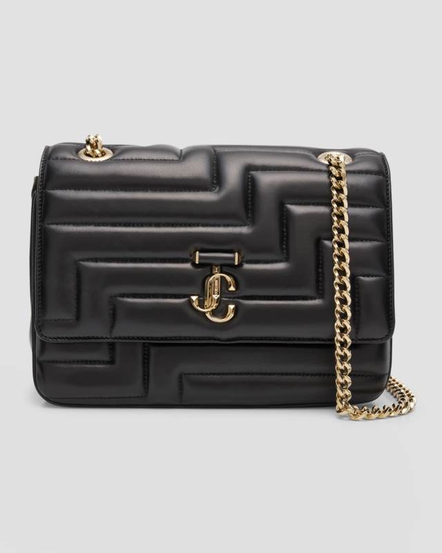 Avenue Quilted Leather Shoulder Bag
