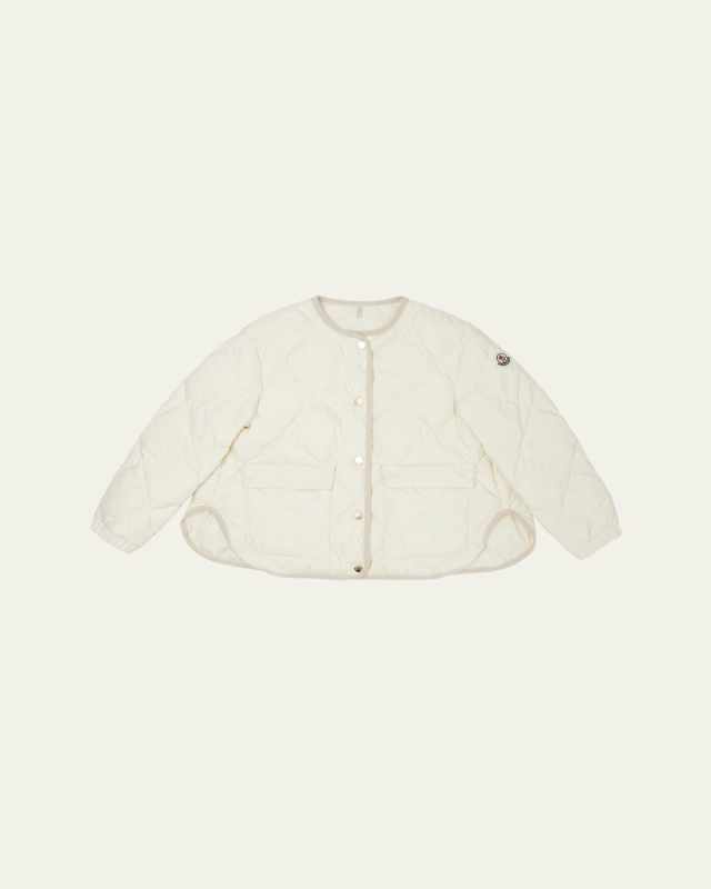 Girl's Ursella Quilted Jacket, Size 4-6