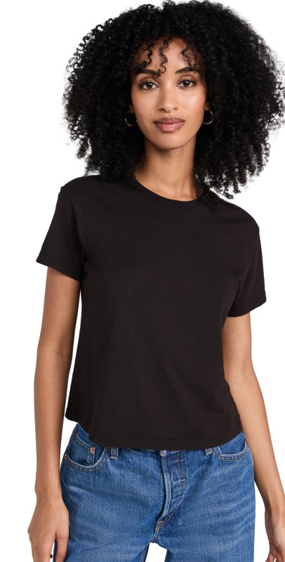 MONROW 50s Vintage Tee Black