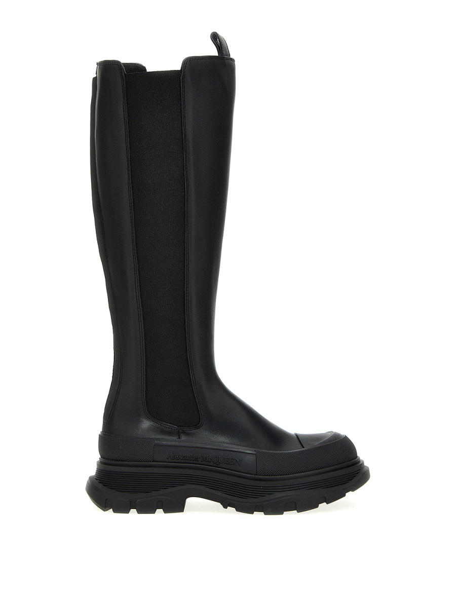 Alexander Mcqueen Bottes - Noir