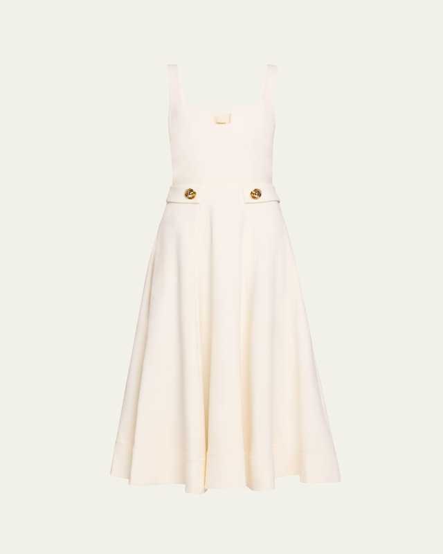 Fiore A-Line Midi Dress