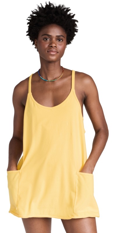 FP Movement Hot Shot Mini Dress Fresh Mango