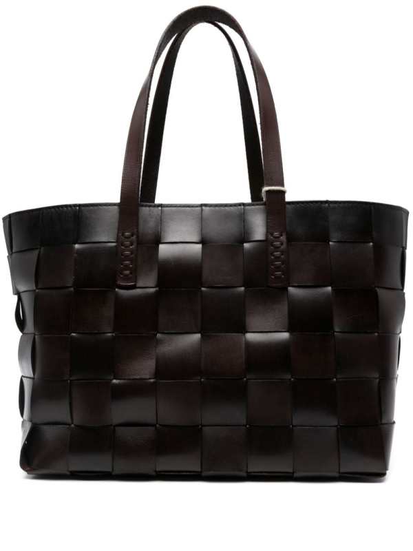 Japan leather tote bag