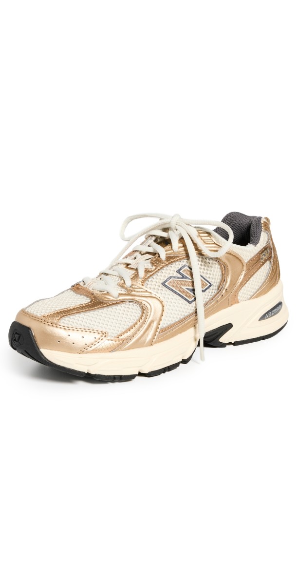New Balance 530 Sneakers Turtledove/Gold Metallic/Magn