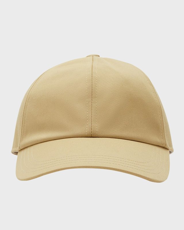 Check Lined Baseball Cap