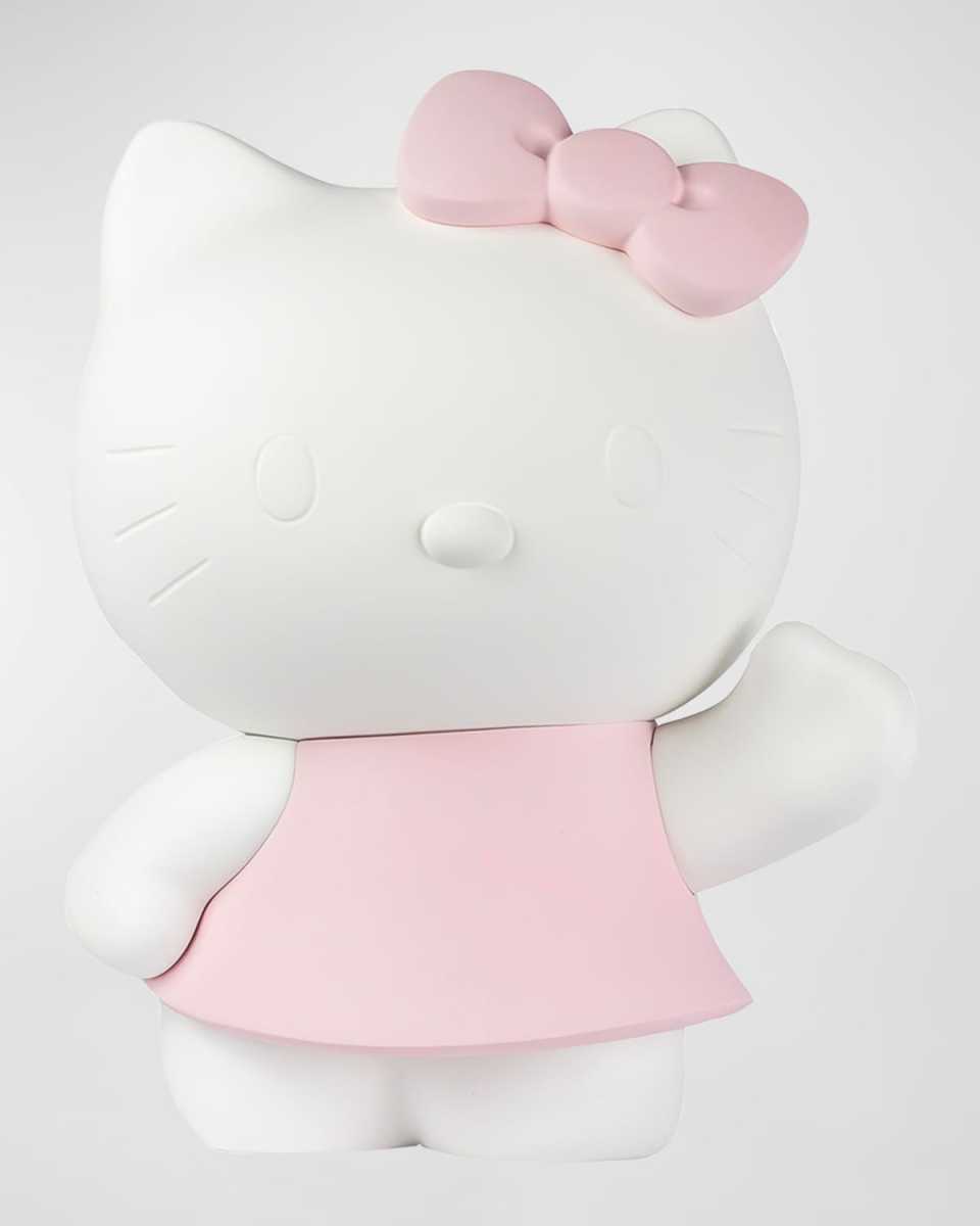 Hello Kitty Dress Figurine - Matte White & Pastel Pink