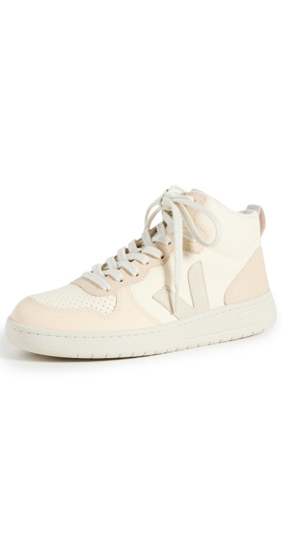 Veja V-15 High Top Sneakers Cashew Pierre Multico
