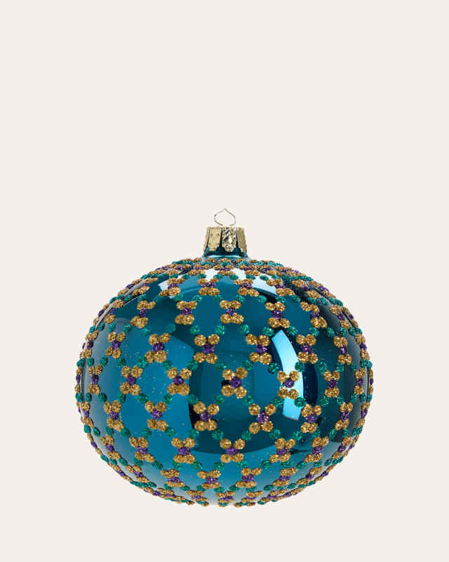 Shiny Romeo Ball Christmas Ornament