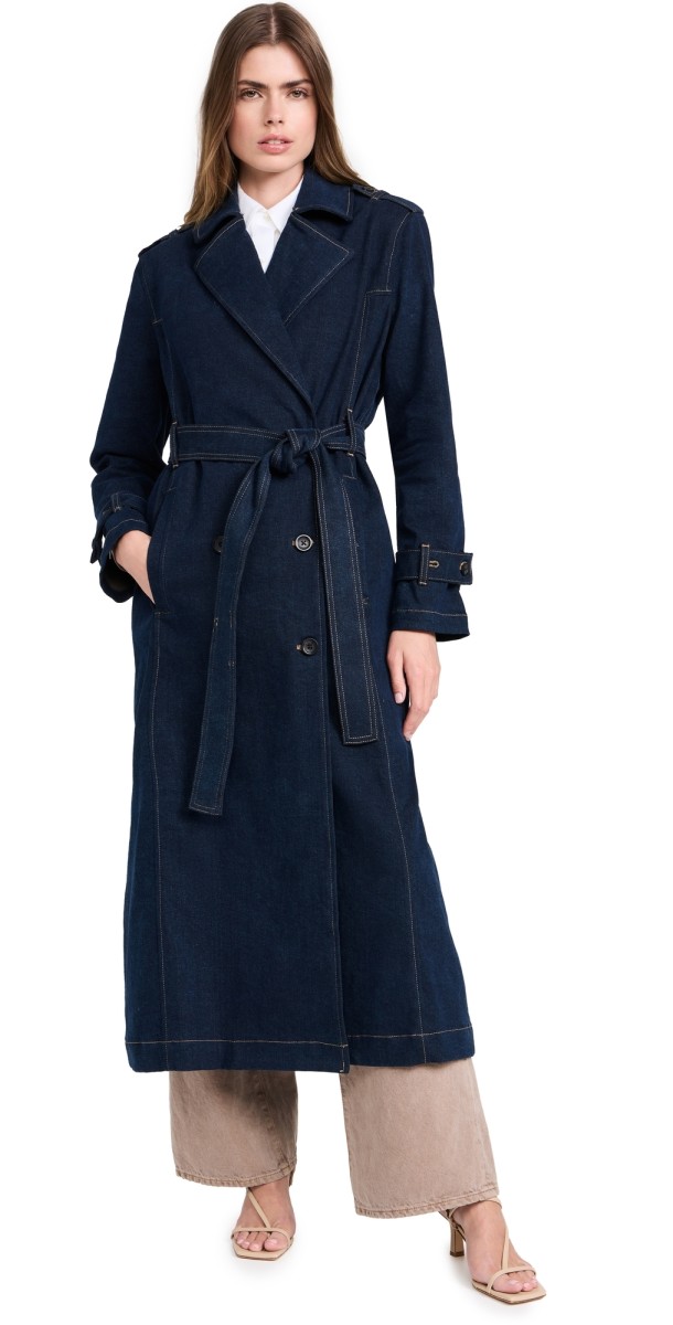 DL1961 Denim Trench Coat Cromer (Vintage)