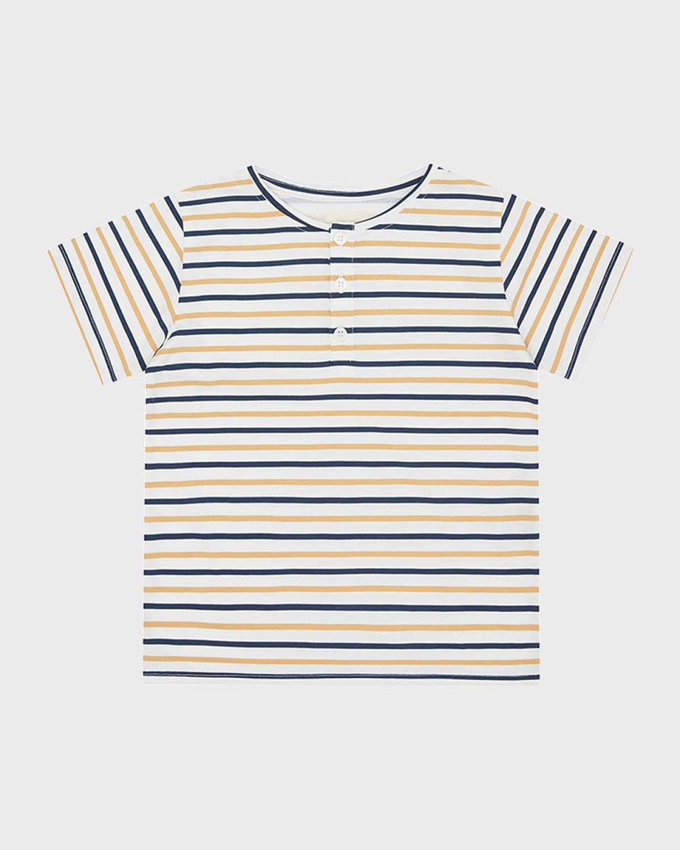 Kid's Cotton Henley Shirt, Size 1