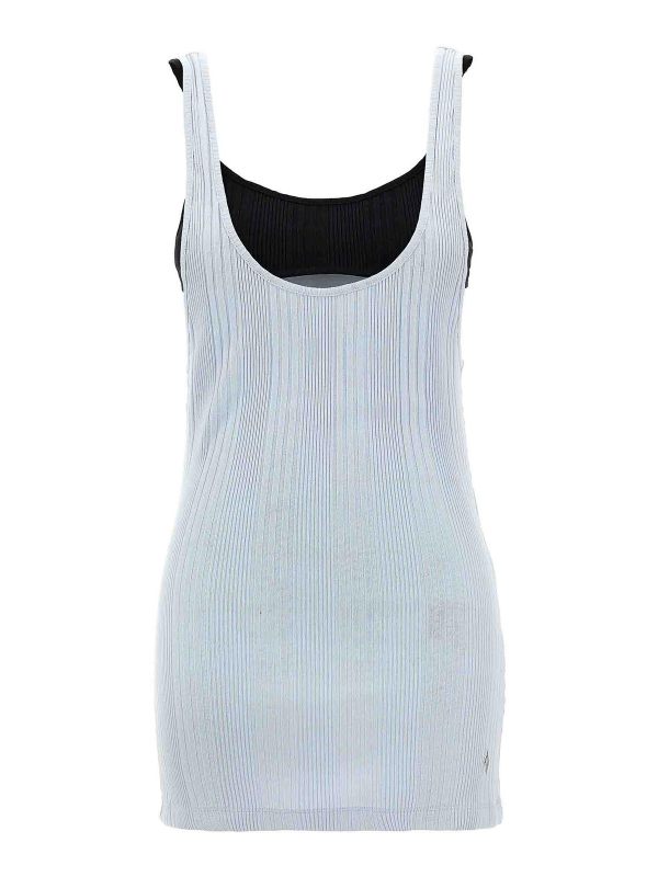 The Attico Top - Bleu Clair
