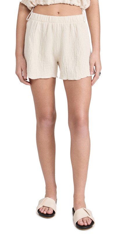IRO Horoni Shorts Ecru