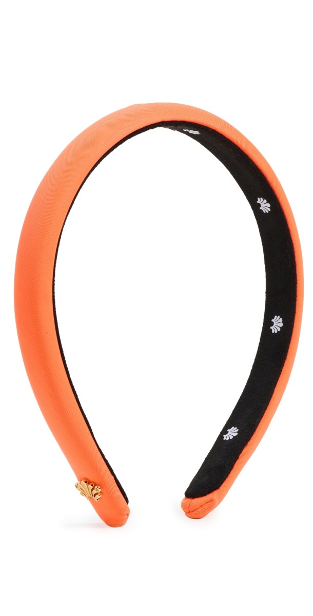 Lele Sadoughi Gigi Neoprene Headband Clementine
