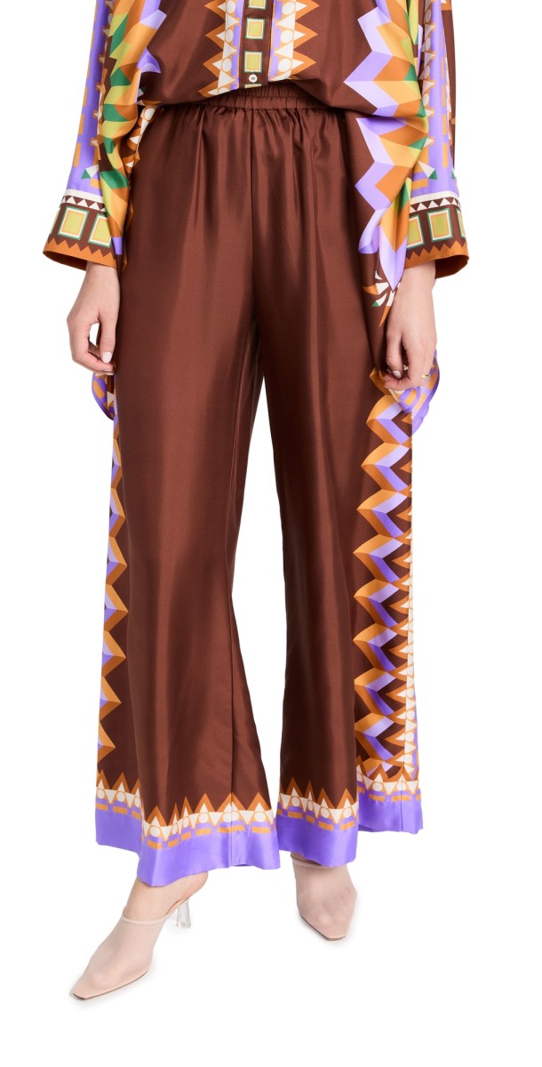 La DoubleJ Palazzo Pants Sunset Moro Placée