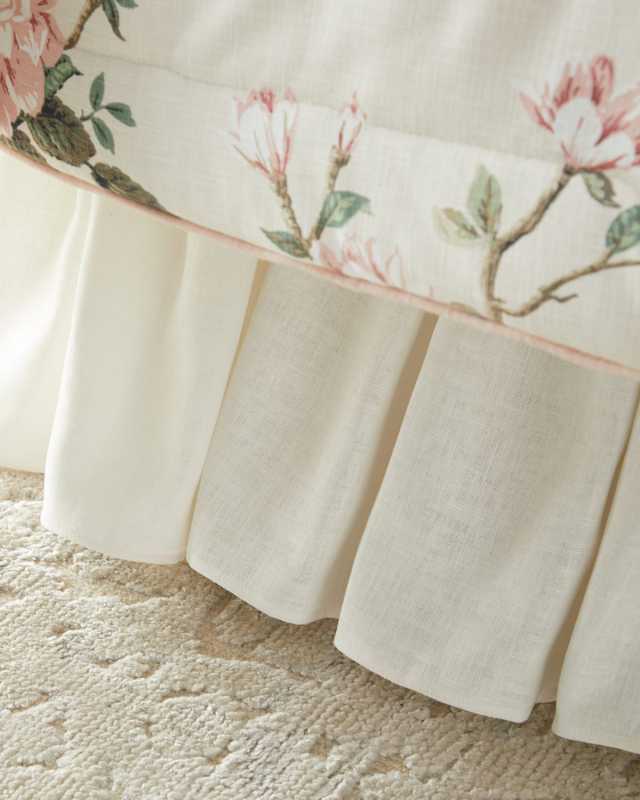 Joybird Ruffled Dust Skirt, KING
