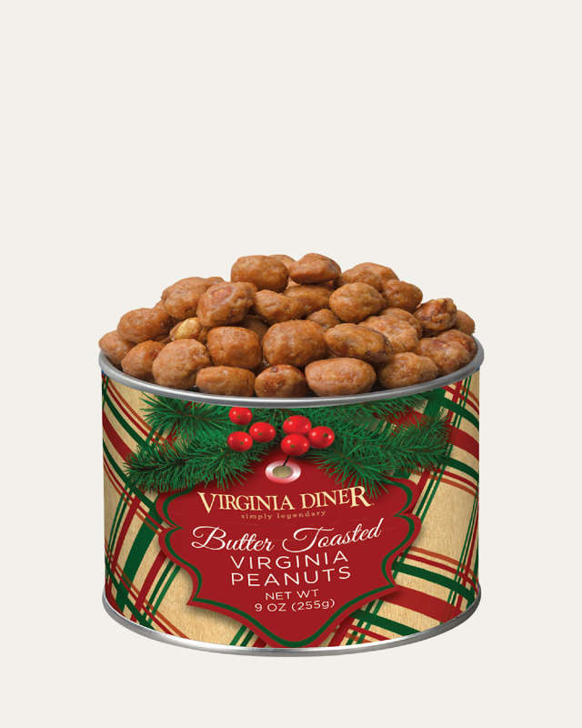 9 oz. Holiday Plaid Butter Toasted Peanuts