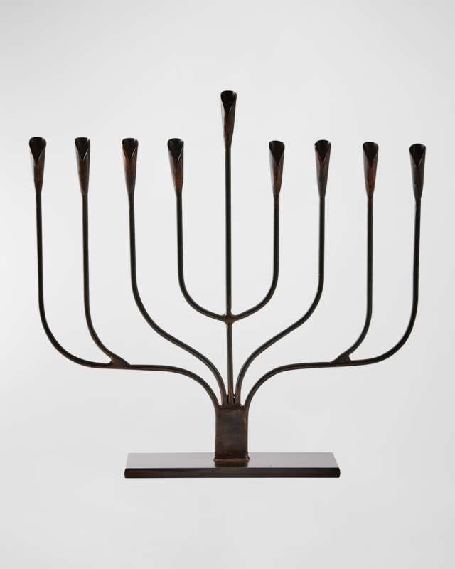 Cast Iron Menorah
