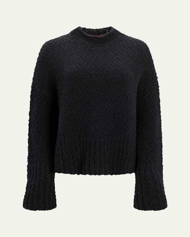 Cody Mock Neck Wool Sweat