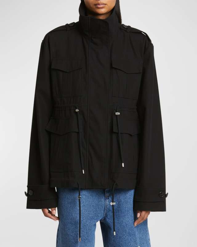 Parka Jacket with Cargo Pockets