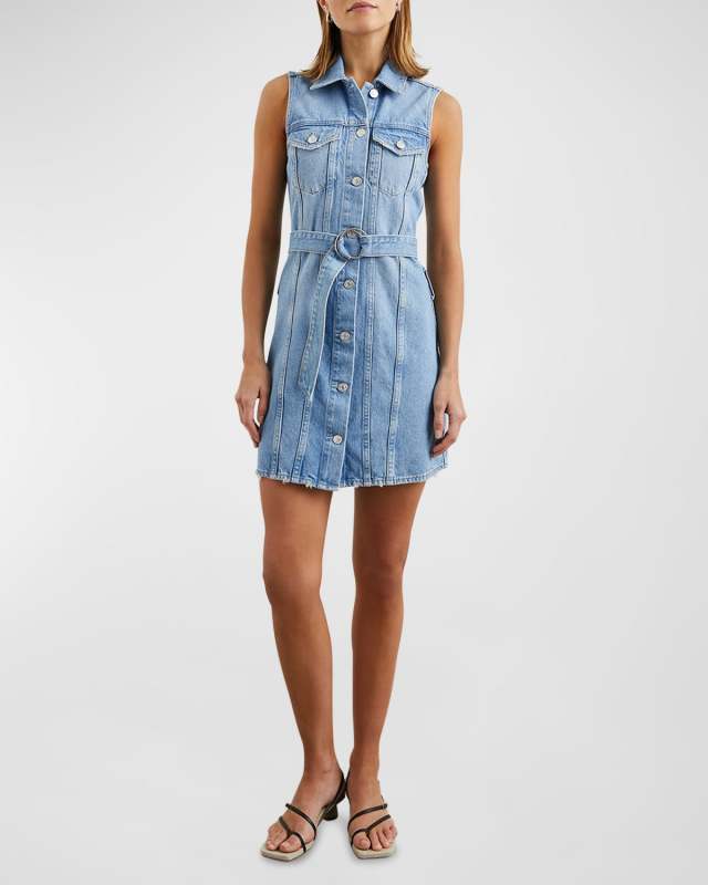 Wilshire Denim Mini Dress