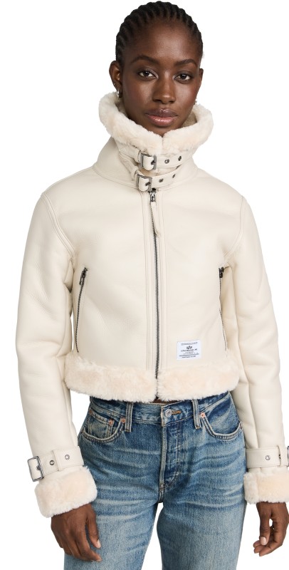 Alpha Industries Irvin Mod Jacket W Limestone
