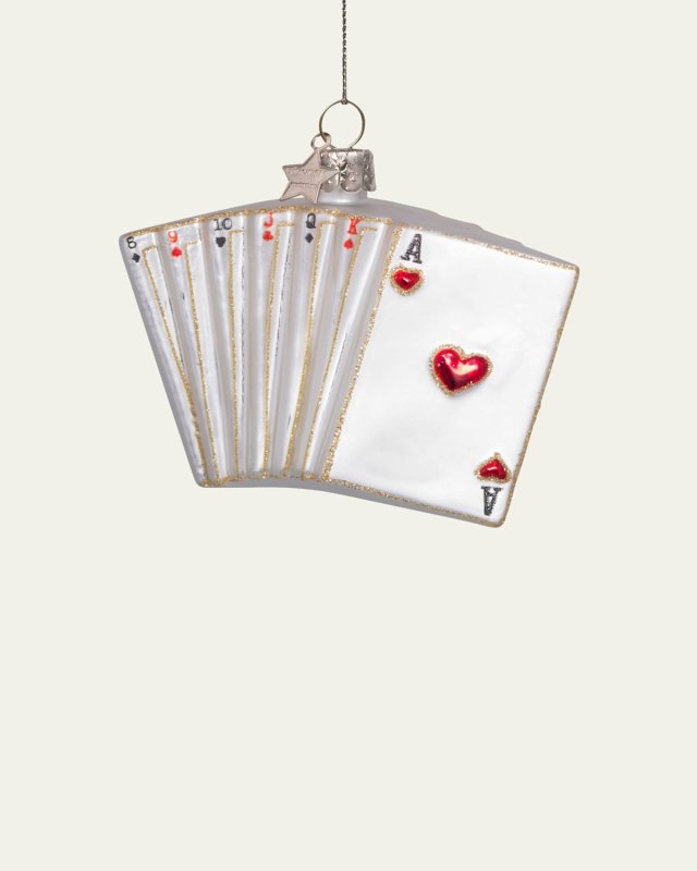 Playing Cards Christmas Ornament