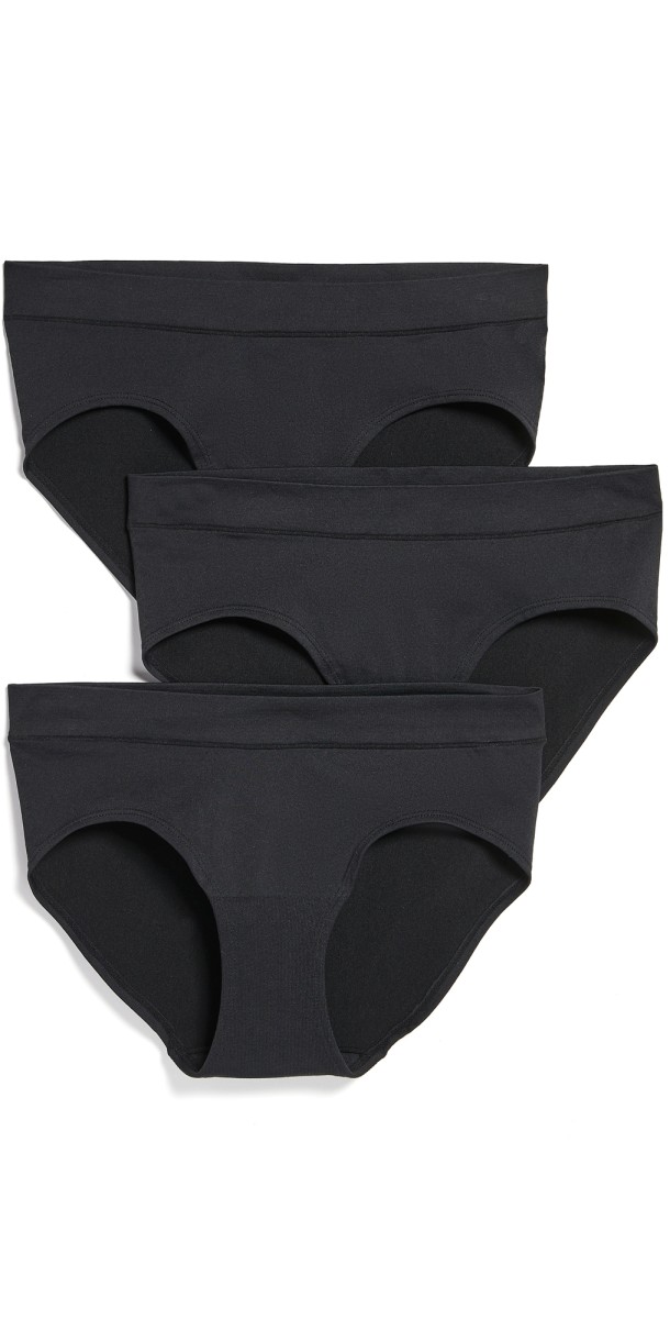 Ingrid & Isabel Maternity Underwear 3-Pack Black