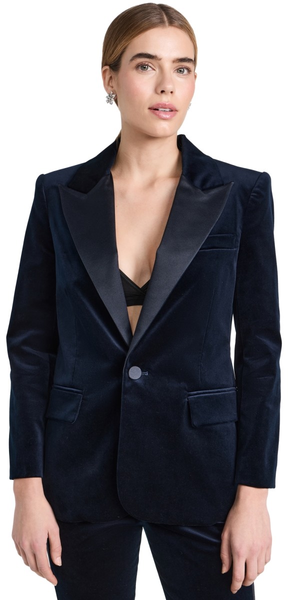 A. L.C. Davin Jacket Navy