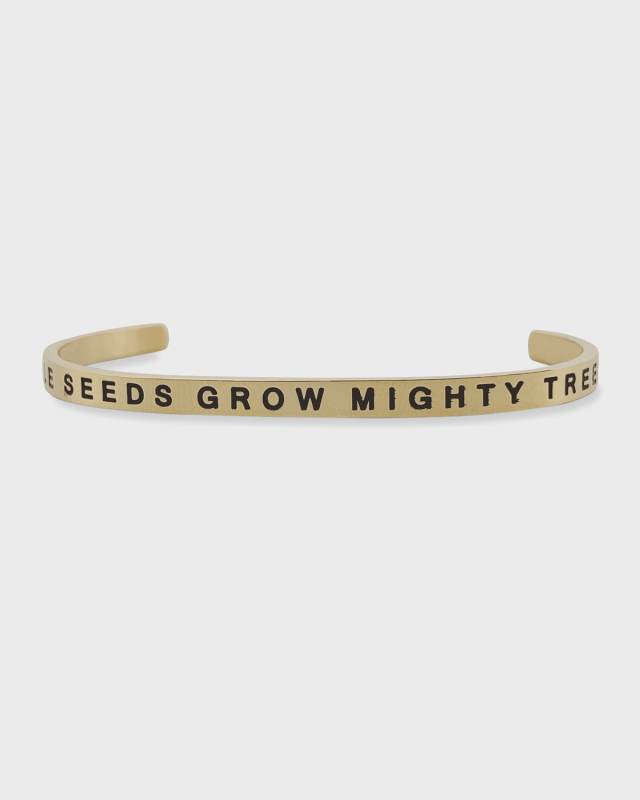 Girl's Little Seeds Grow Mighty Tree Bracelet