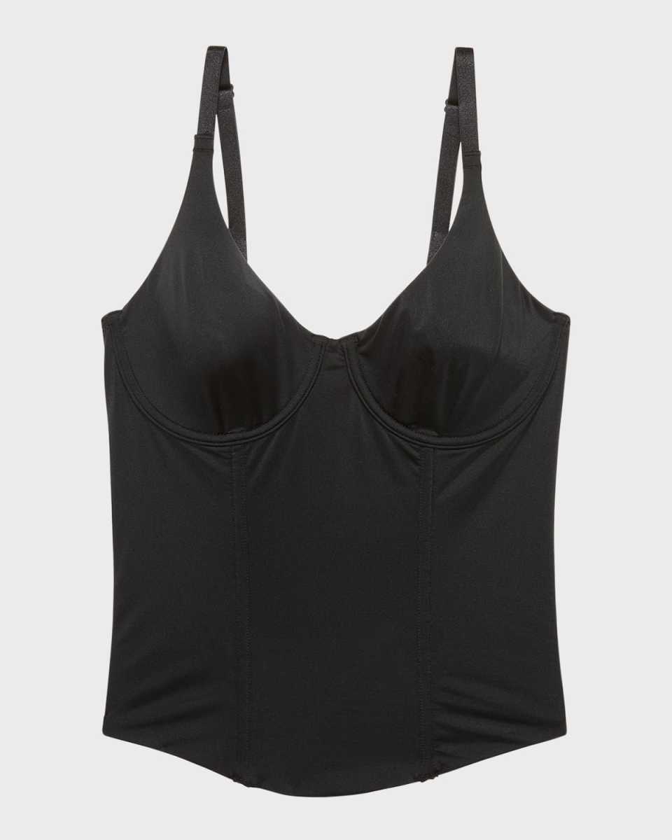 Liquid Full-Coverage Bustier Tank Top