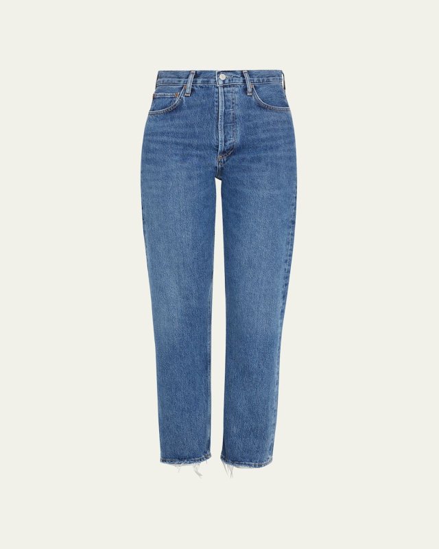 90s Pinch Waist Vintage Straight-Leg Jeans
