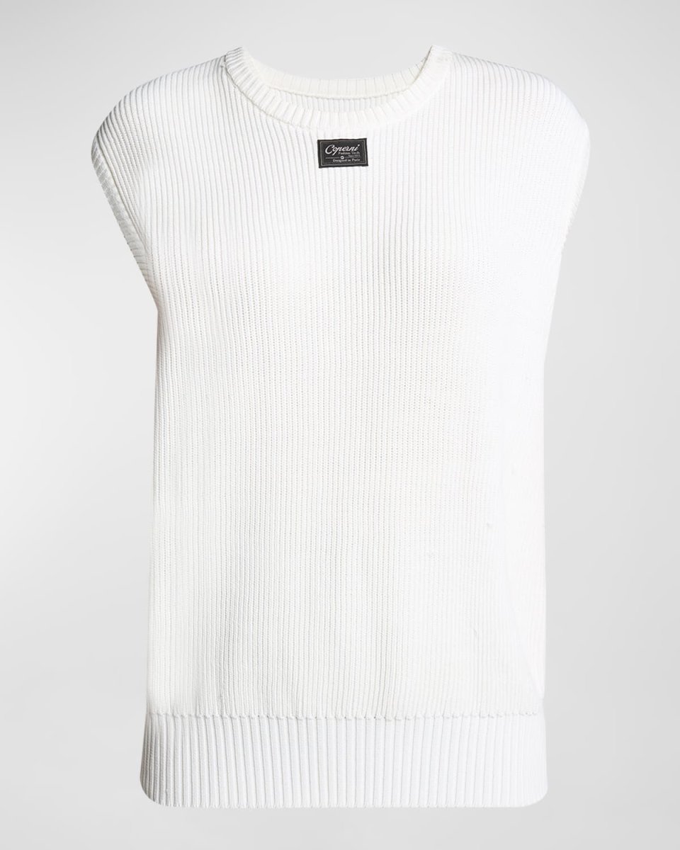 Knitted Sleeveless Top