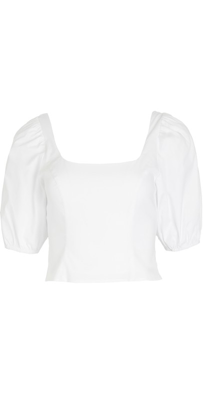 STAUD Lana Top White