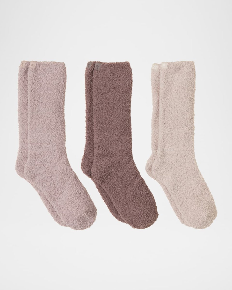 CozyChic Crew Socks 3-Pack