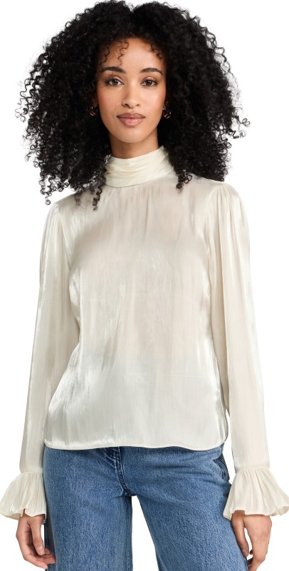 Cinq à Sept Turner Top Ivory
