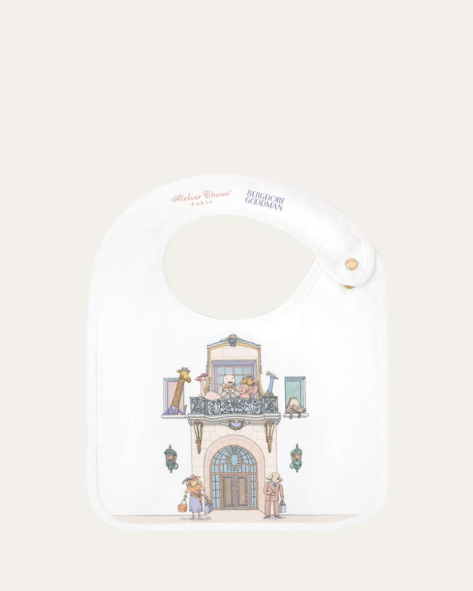 x Bergdorf Goodman Satin Bib