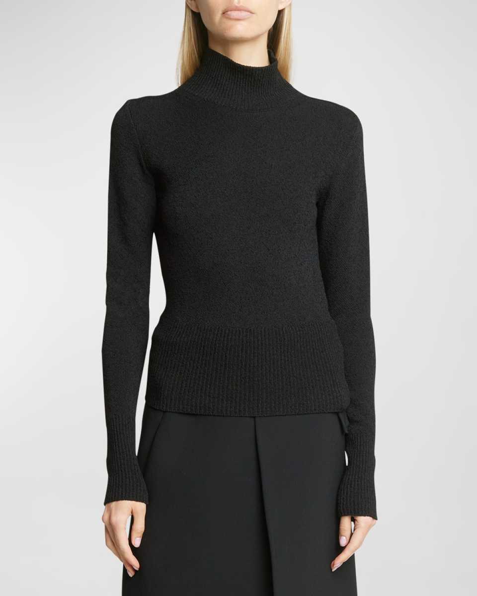 Claude Open-Back Ribbed Sweater