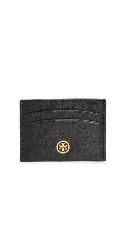 Tory Burch Robinson Card Case Black