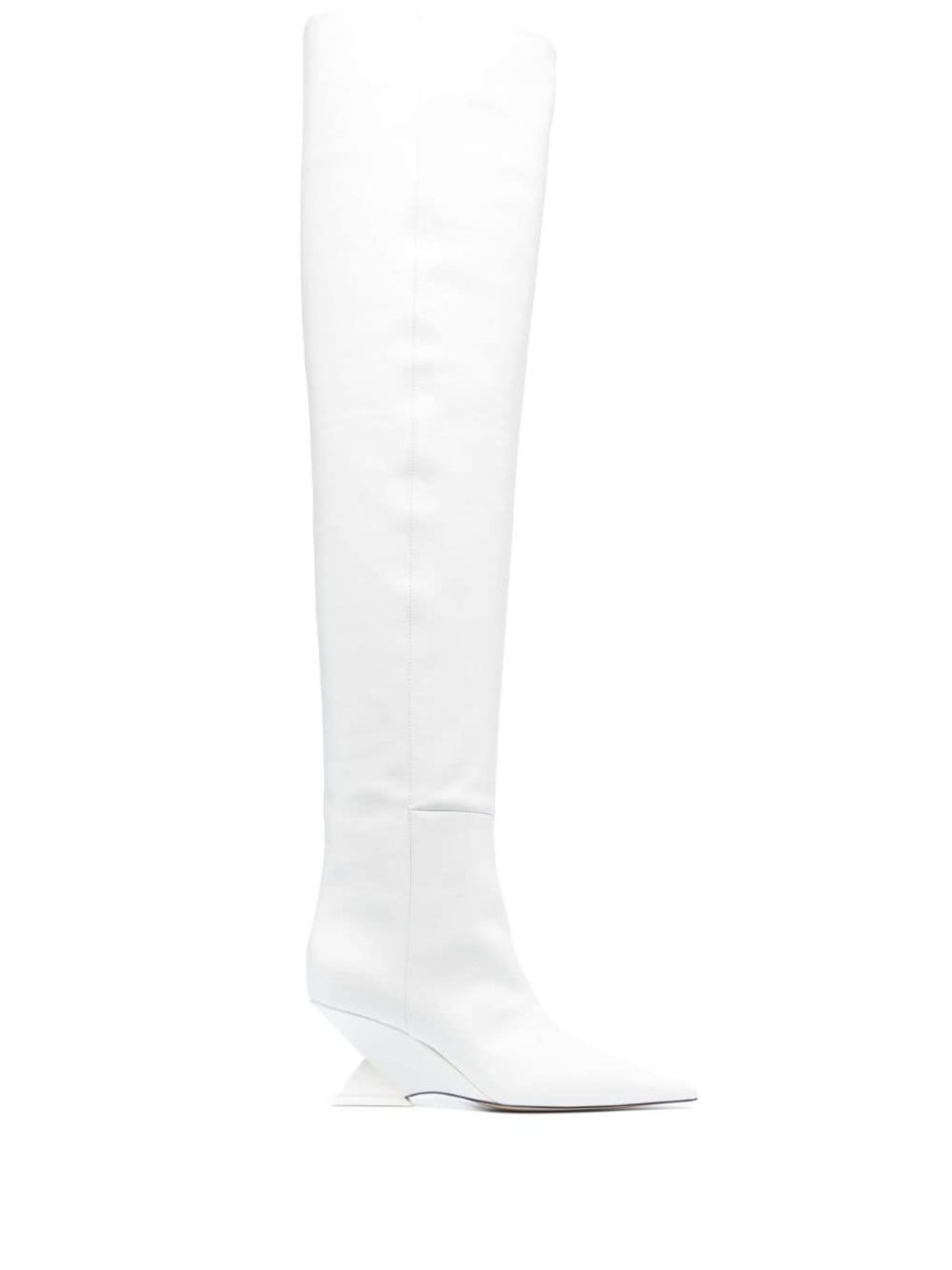 Cheope 80mm leather boots