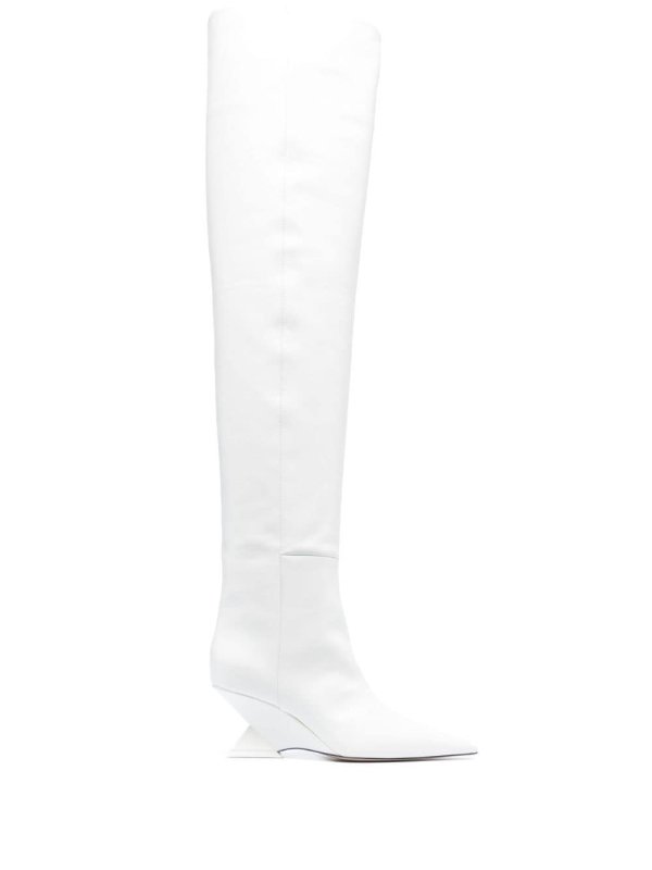 Cheope 80mm leather boots