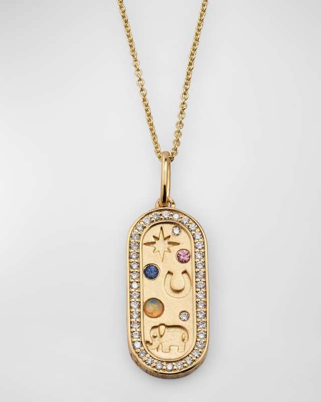 Iconography Stadium Charm Necklace