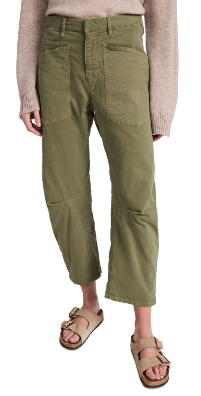 Nili Lotan Shon Twill Pants Camo