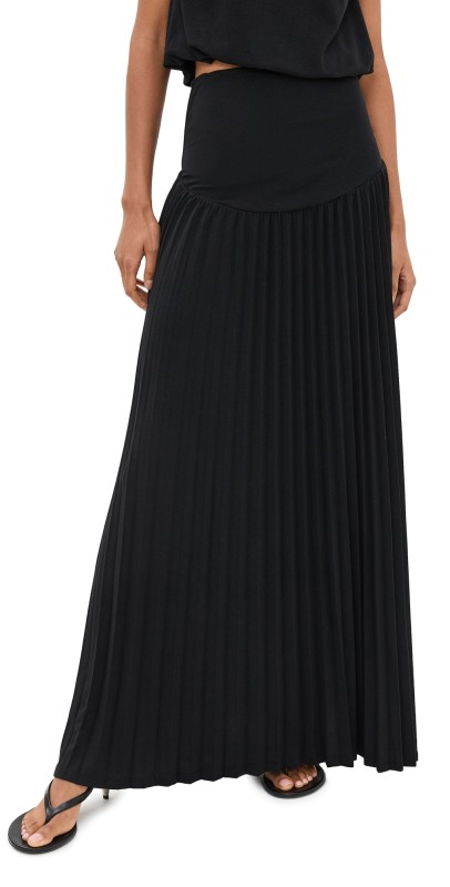 Lioness Field of Dreams Maxi Skirt Onyx