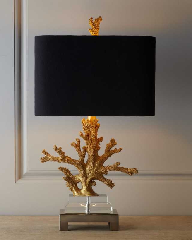 "Gold Coral" Lamp